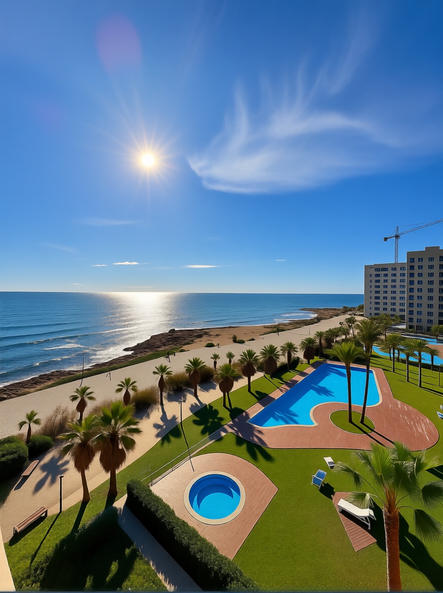 Beachfront flat in Torrevieja
