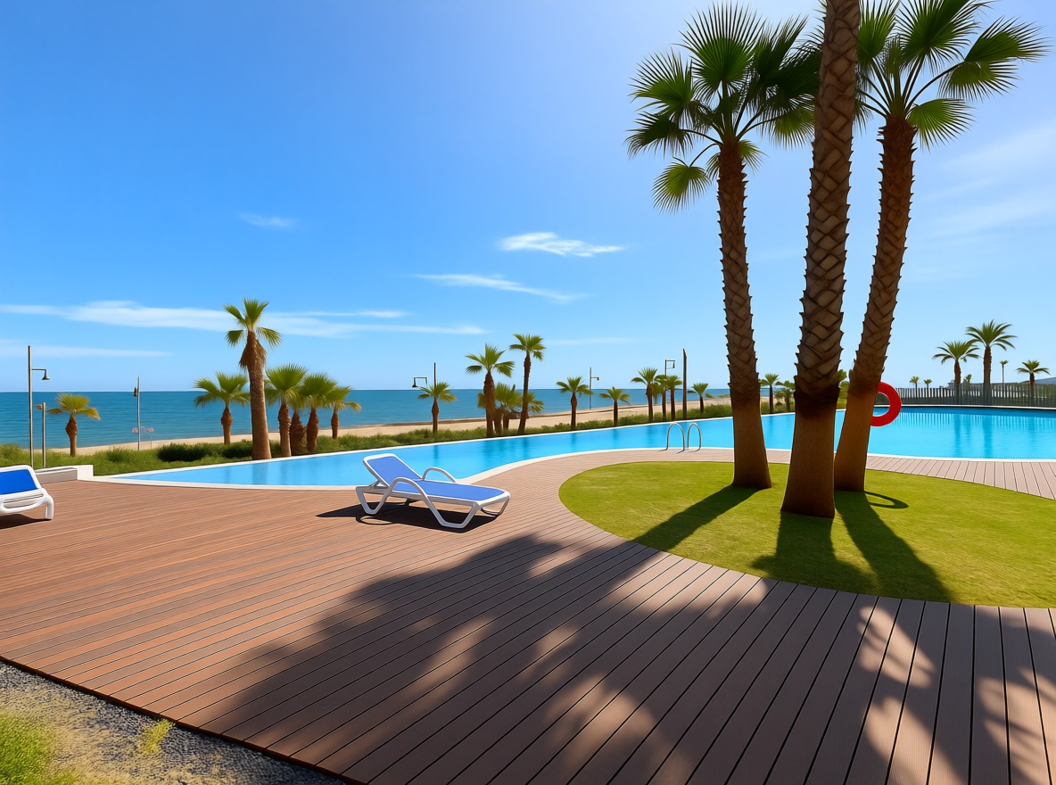 Beachfront flat in Torrevieja — Sea view