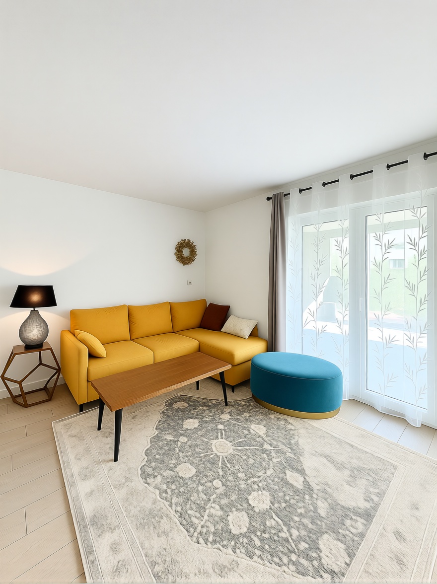 Beachfront flat in Torrevieja — Living room