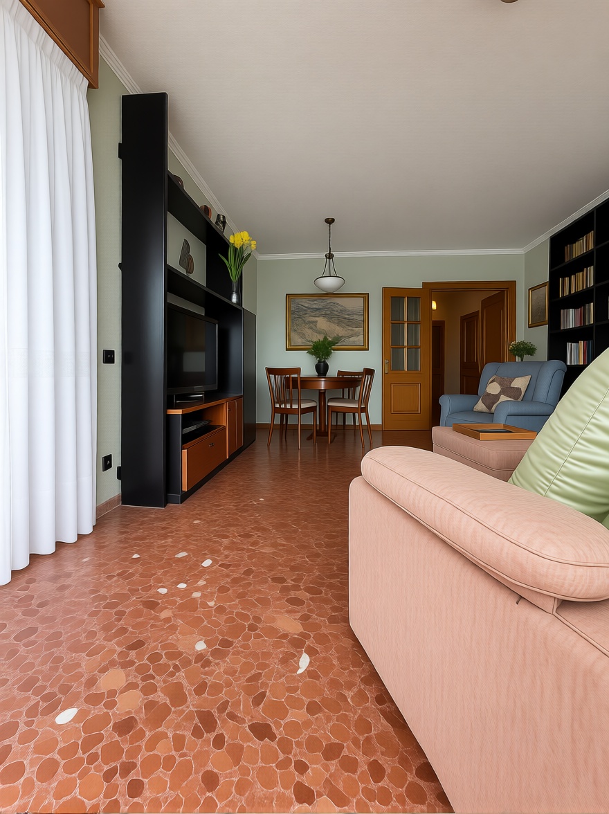 Piso en primera línea de playa en Torrevieja — Salón