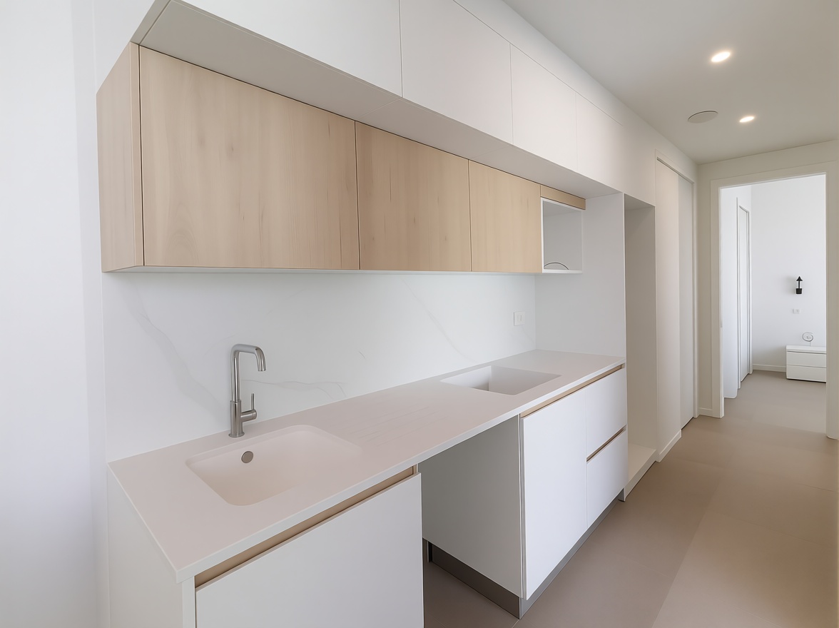 Seafront attic in Torrevieja — Kitchen
