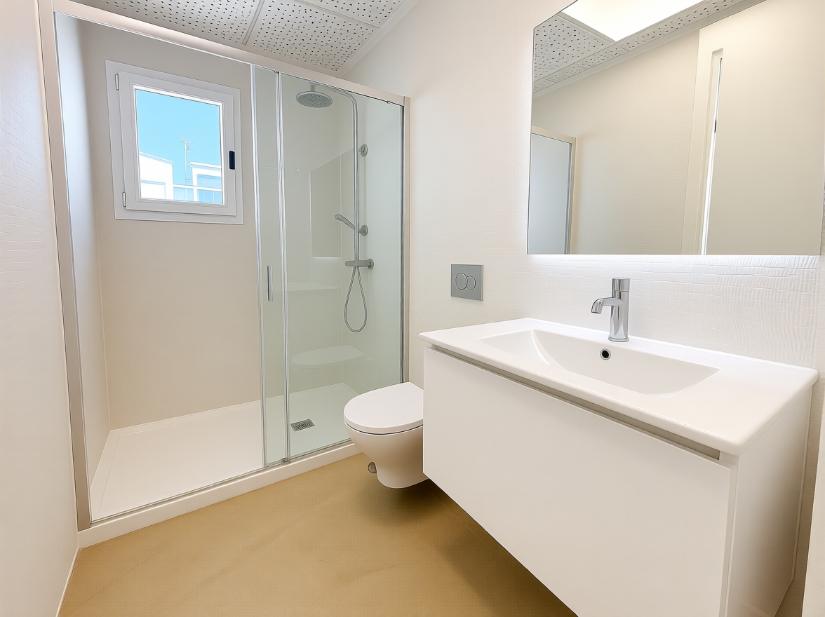 Seafront attic in Torrevieja — Bathroom