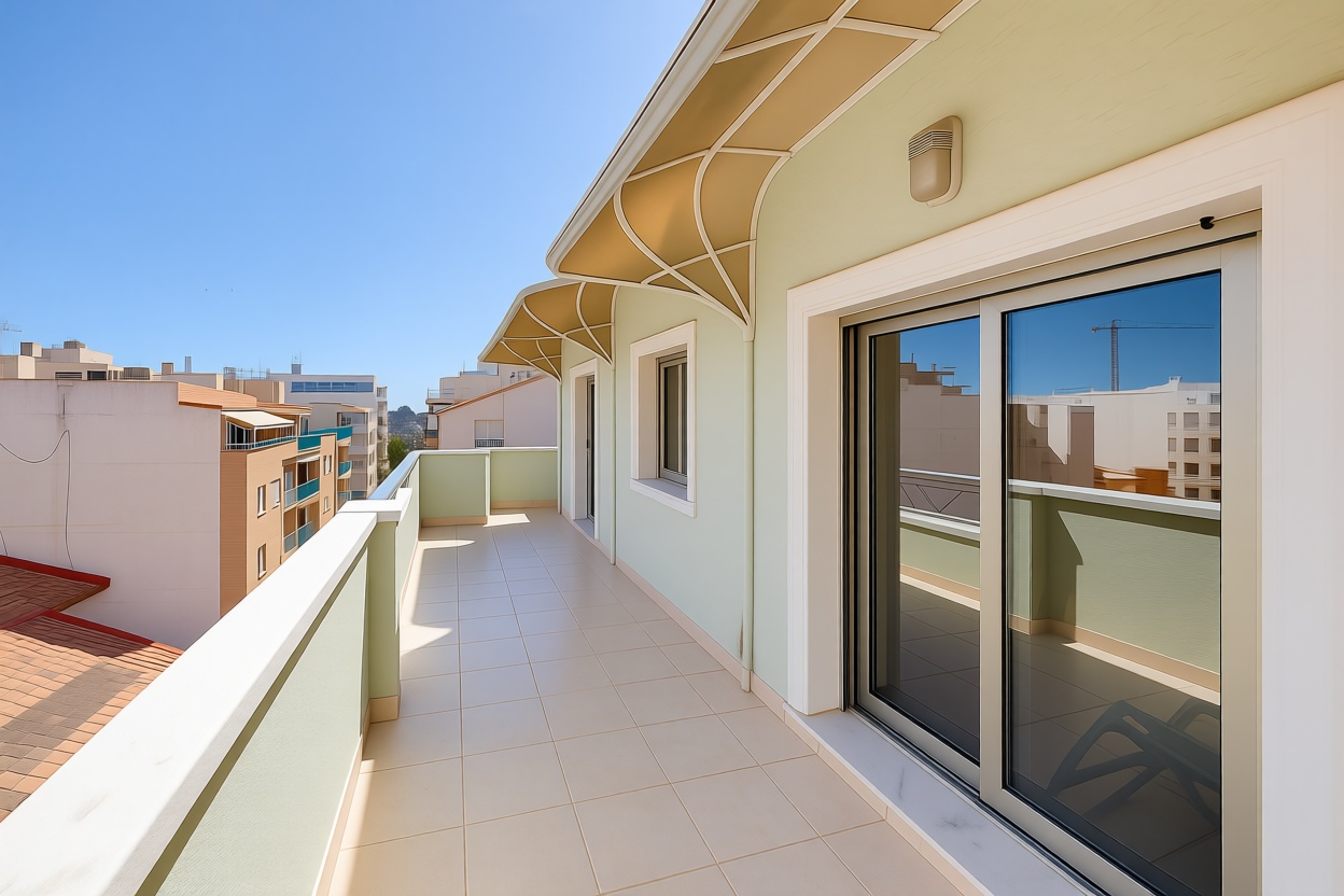 Beachfront flat in Torrevieja — Bedroom