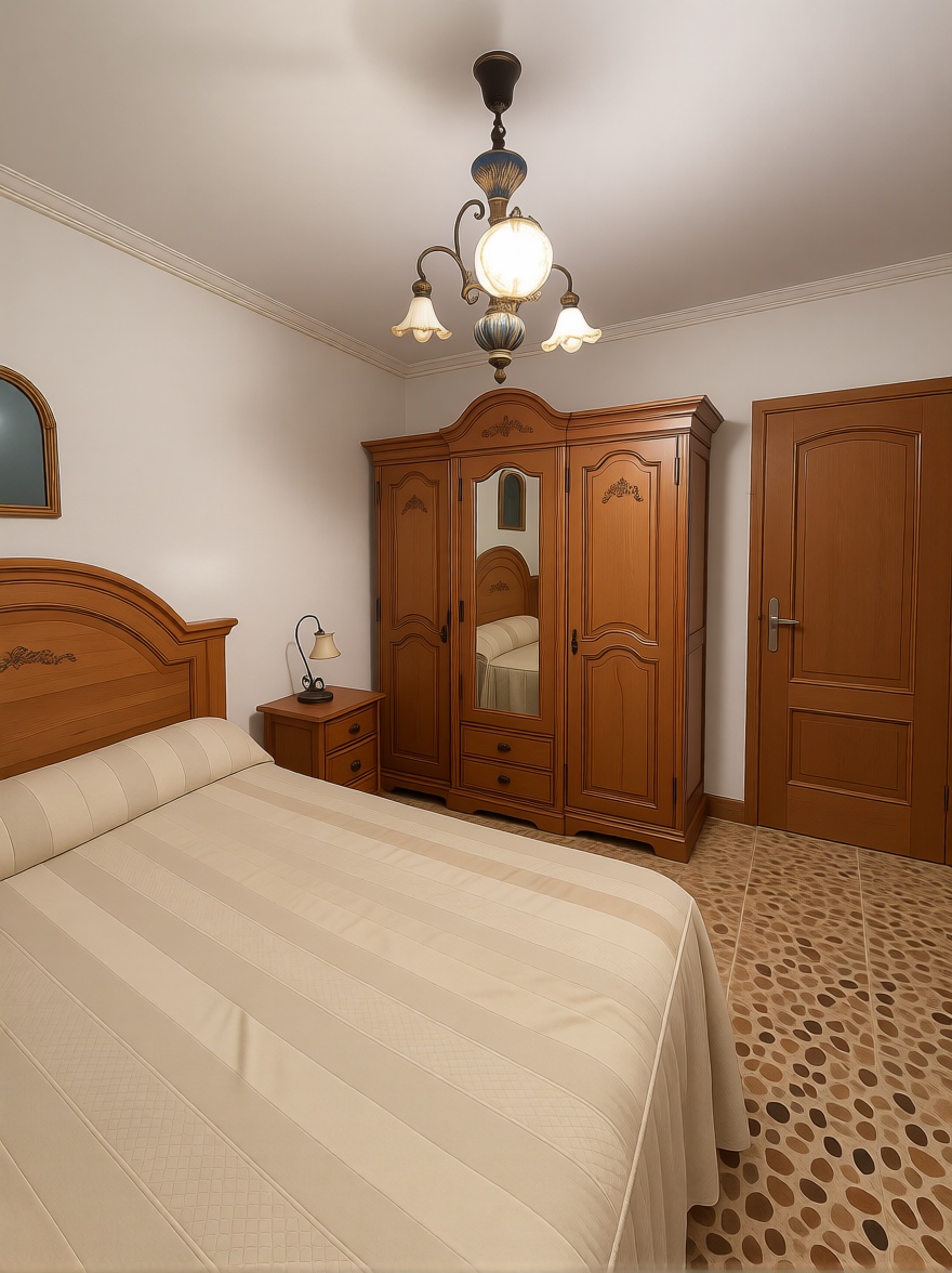 Beachfront flat in Torrevieja — Bedroom