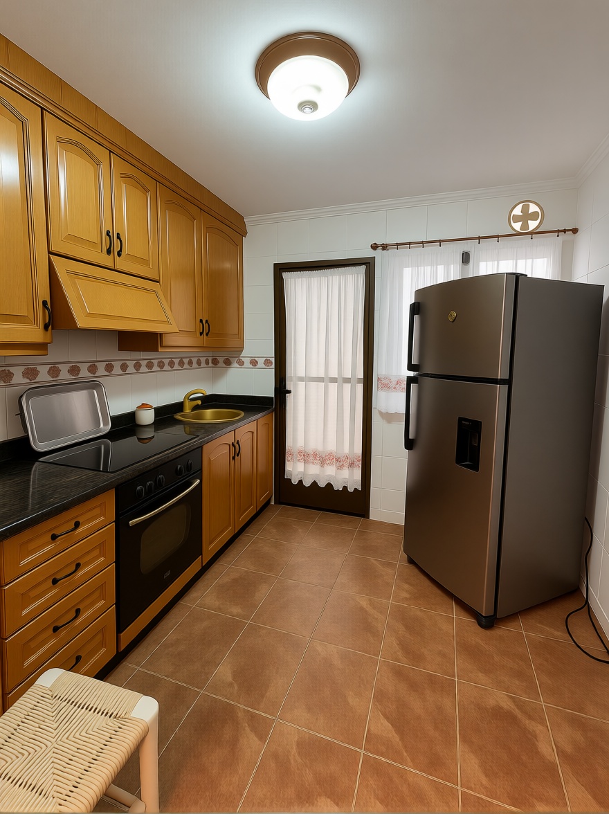 Beachfront flat in Torrevieja — Kitchen