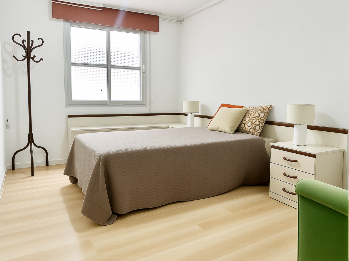 Piso en primera línea de playa en Torrevieja — Dormitorio