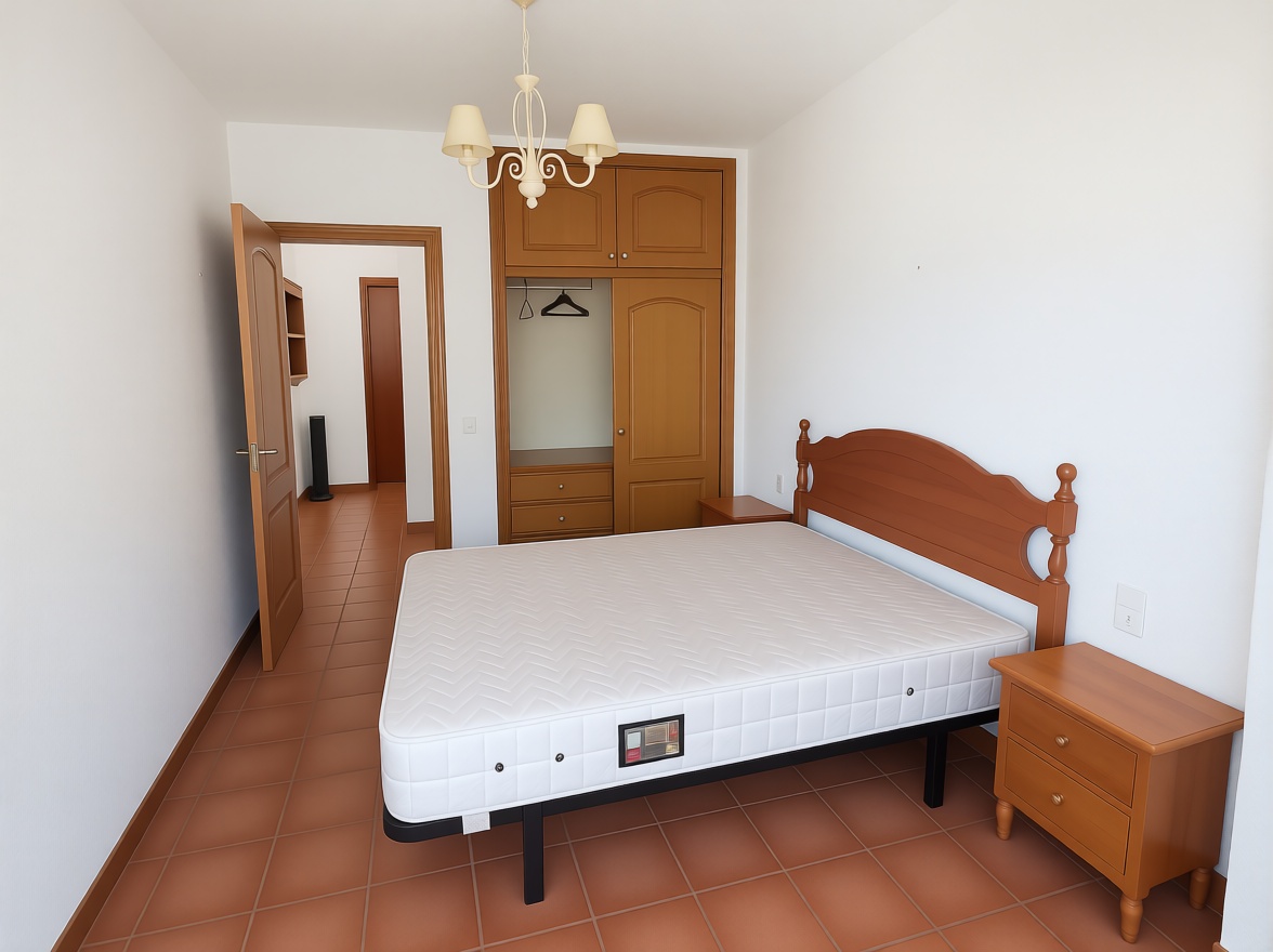 Ático en primera línea de mar en Torrevieja — Dormitorio