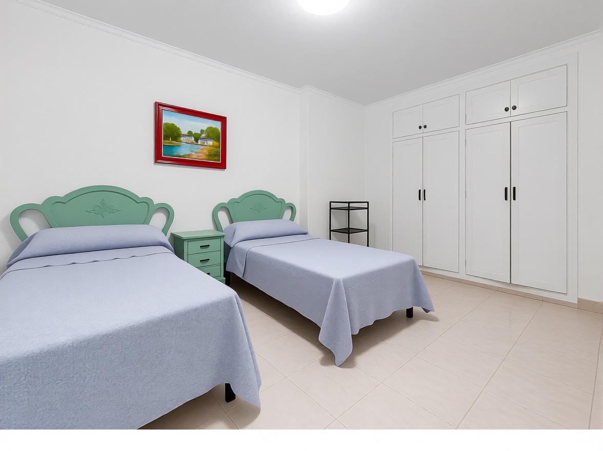 Piso en primera línea de playa en Torrevieja — Baño