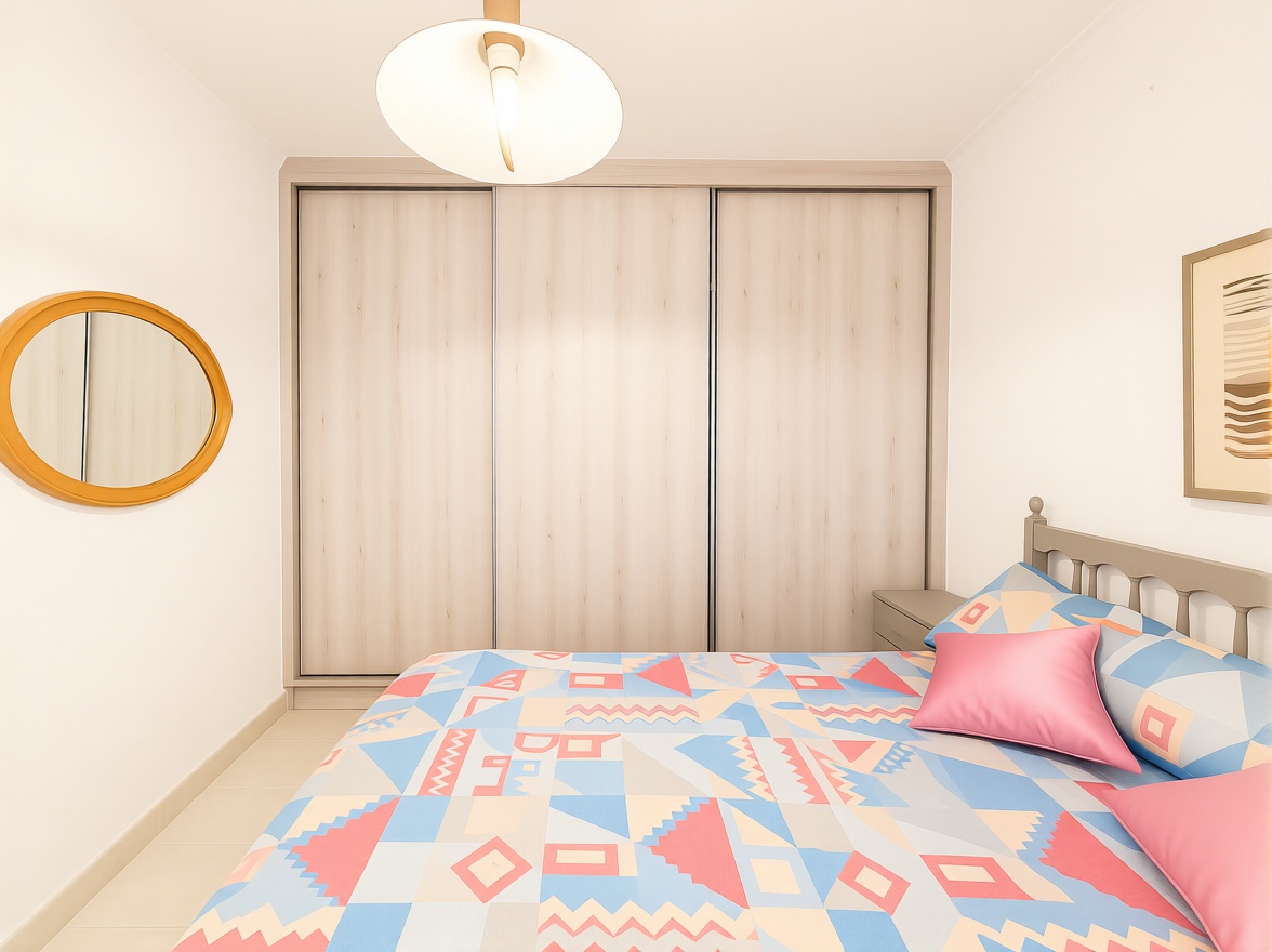 Piso en primera línea de playa en Torrevieja — Dormitorio
