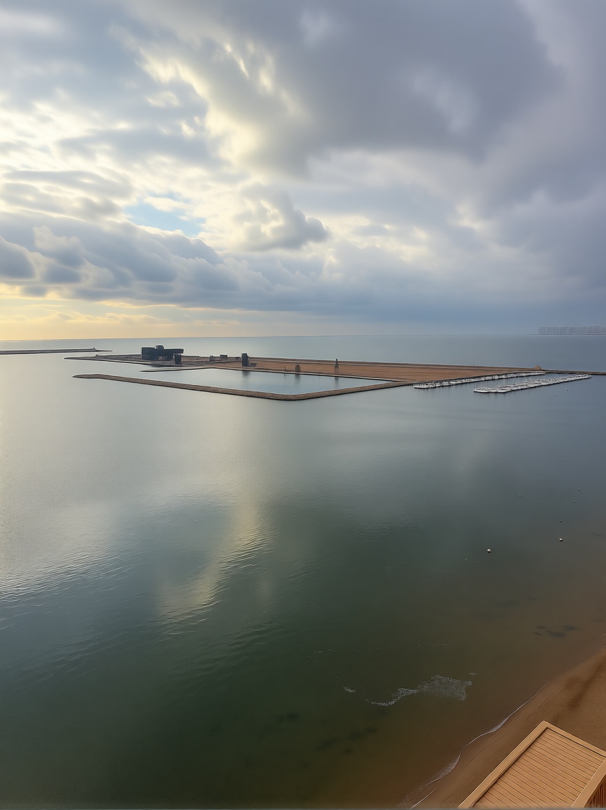 Piso en primera línea de playa en Torrevieja — Vista mar