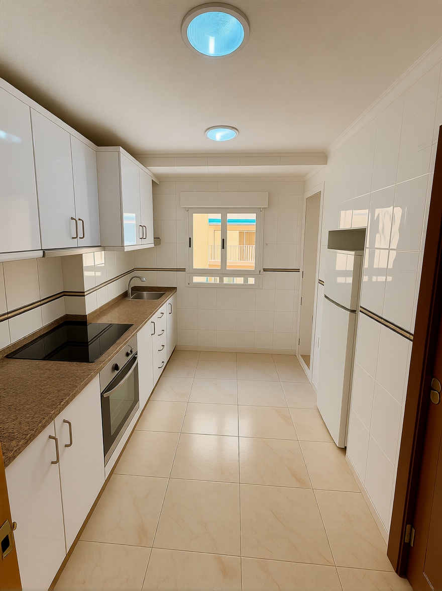 Beachfront flat in Torrevieja — Kitchen