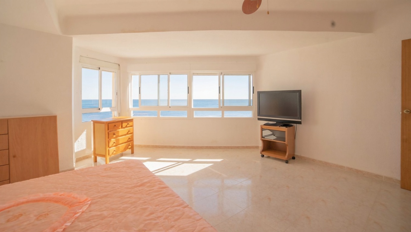 Beachfront flat in Torrevieja — Bedroom