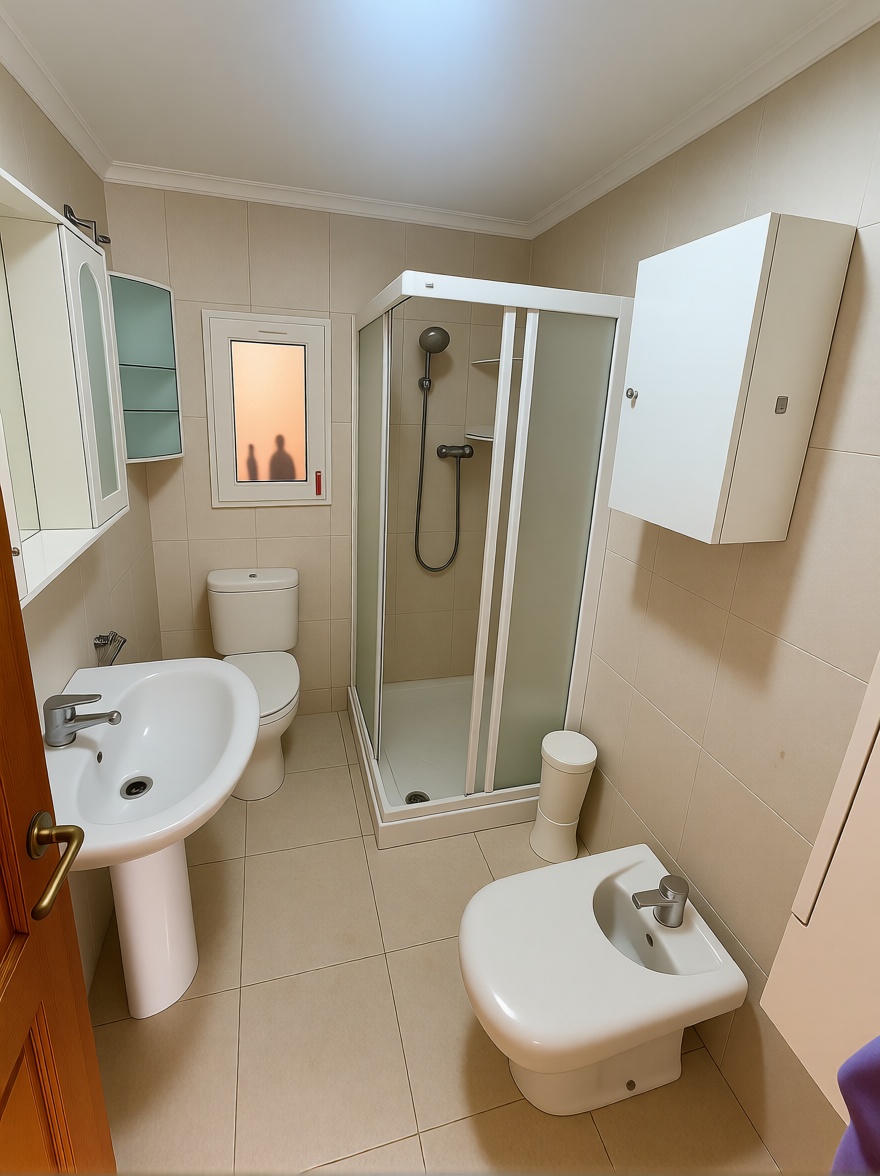 Appartement en première ligne de plage à Torrevieja — Sanitaires