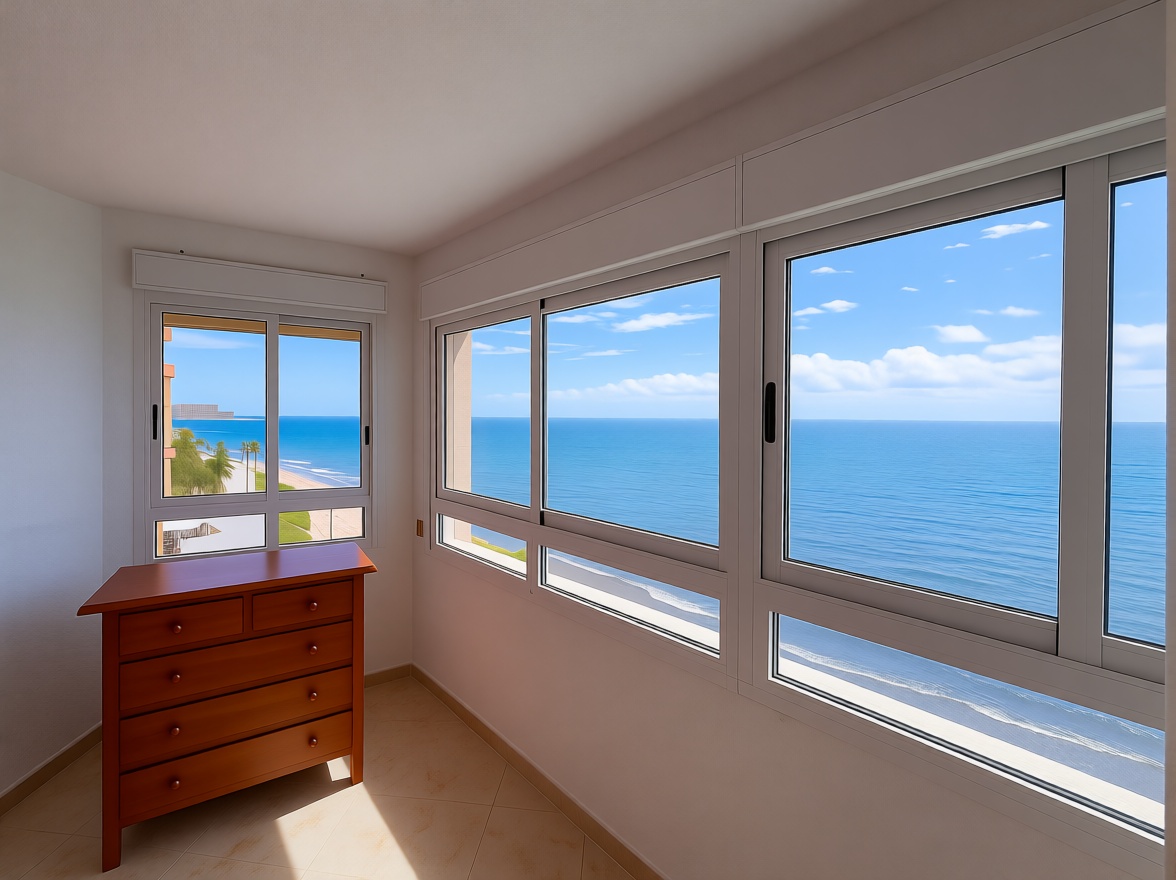 Appartement en première ligne de plage à Torrevieja — Vue mer