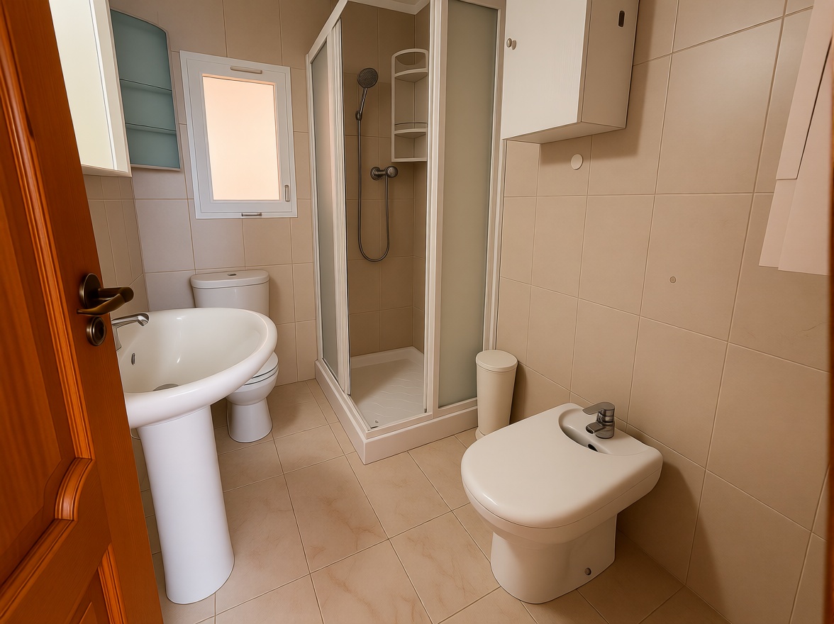 Appartement en première ligne de plage à Torrevieja — Sanitaires