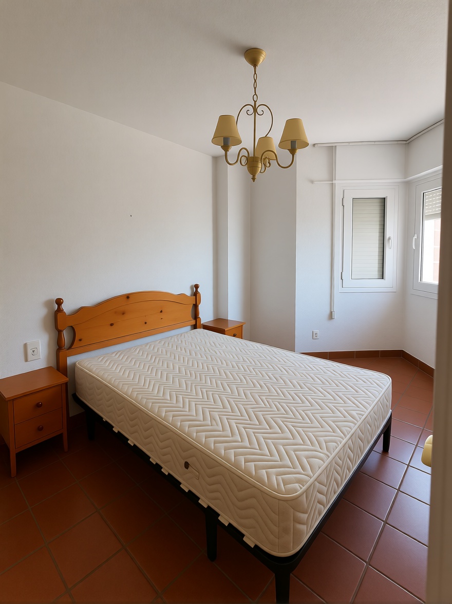 Seafront attic in Torrevieja — Bedroom