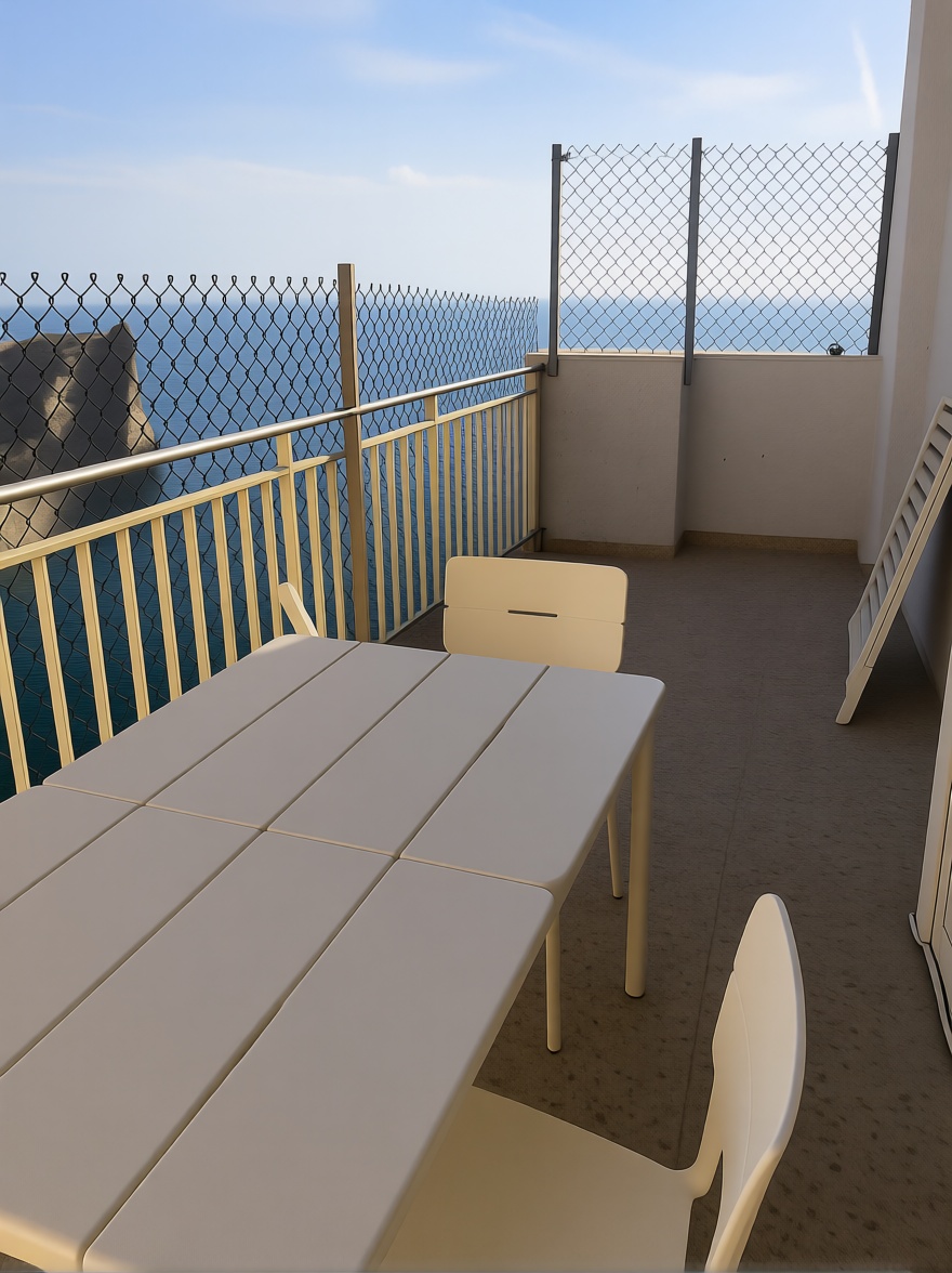 Appartement en attique en première ligne de mer à Torrevieja