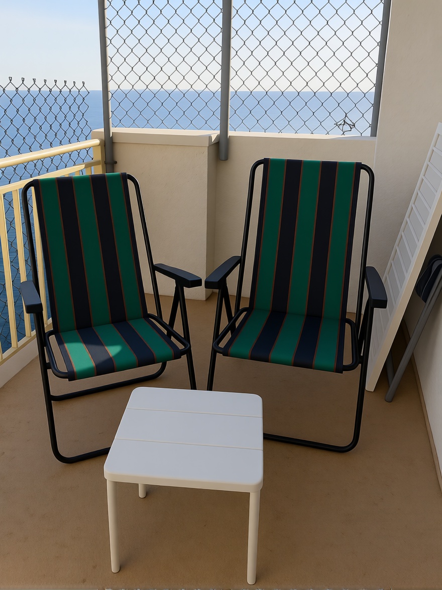 Appartement en attique en première ligne de mer à Torrevieja — Terrasse mer