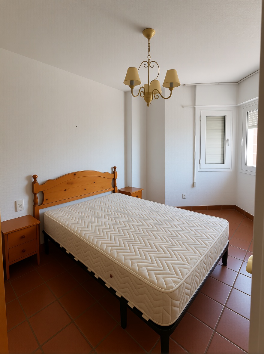 Seafront attic in Torrevieja — Bedroom