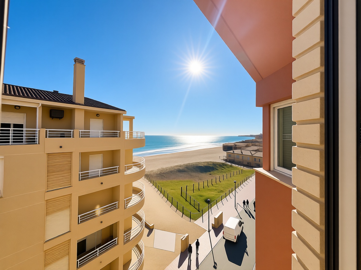 Appartement en première ligne de plage à Torrevieja — Vue mer