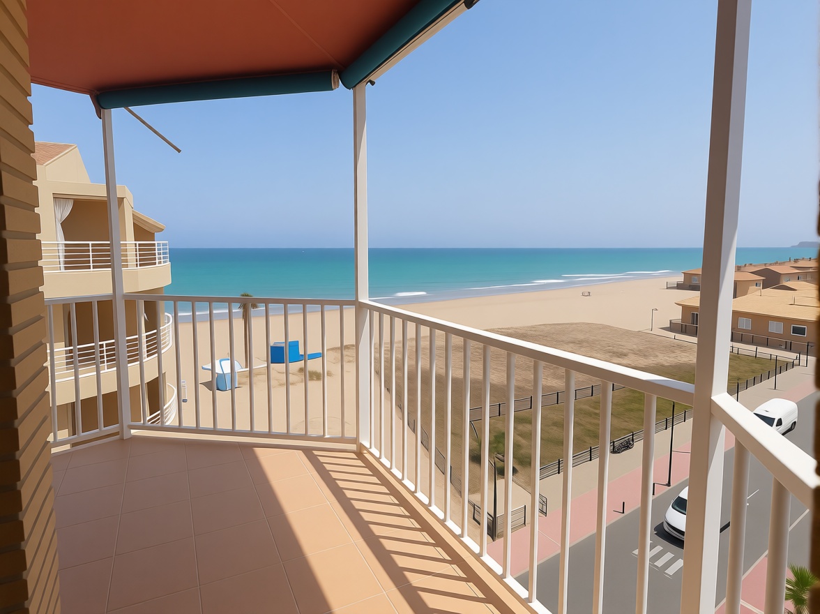 Apartamento em primeira linha de praia em Torrevieja