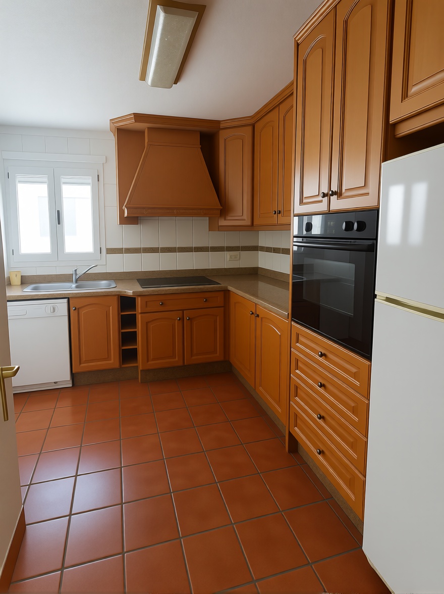 Beachfront flat in Torrevieja — Kitchen