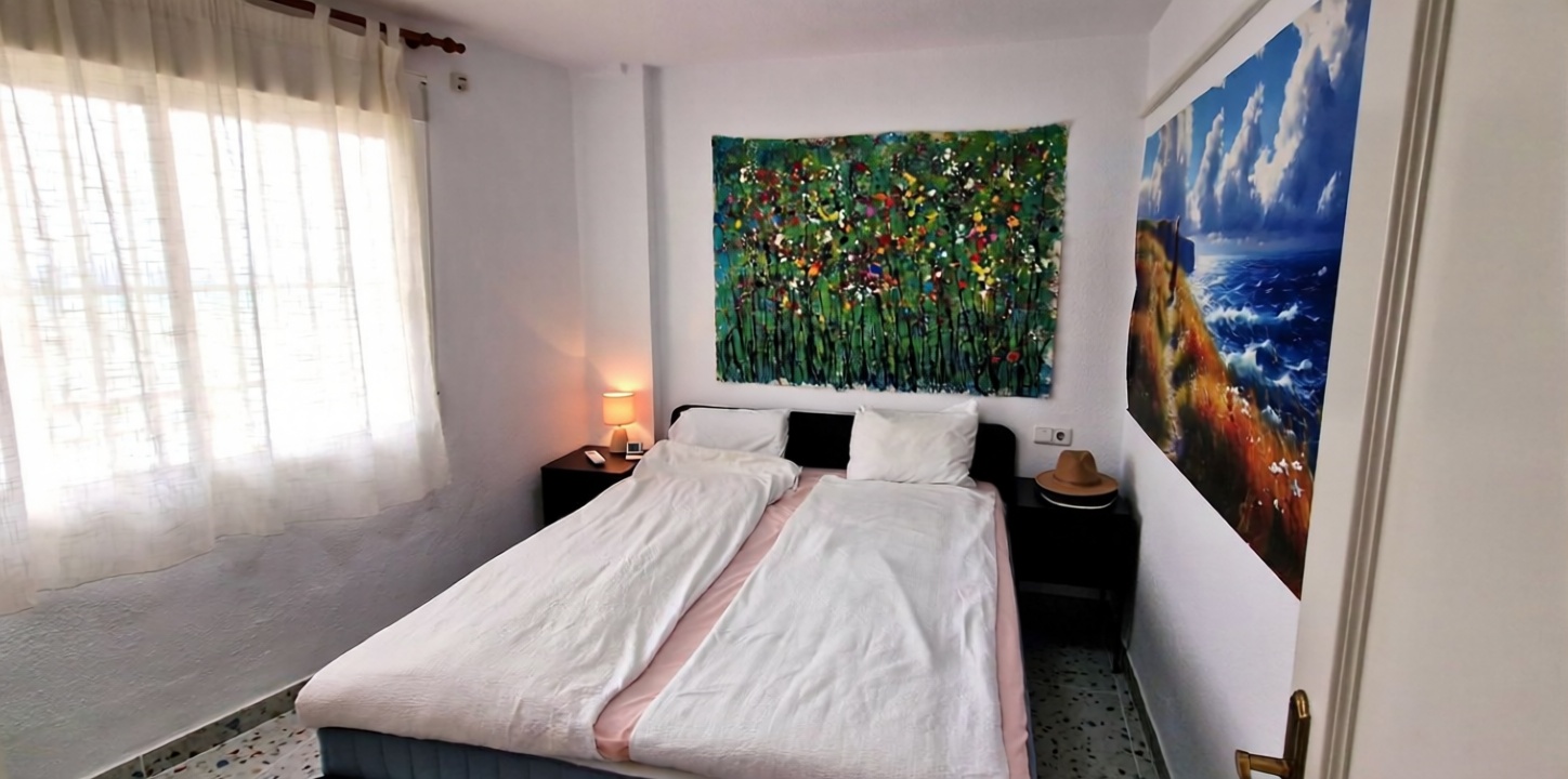 Wohnung in erste Strandlinie in Torrevieja — Schlafzimmer