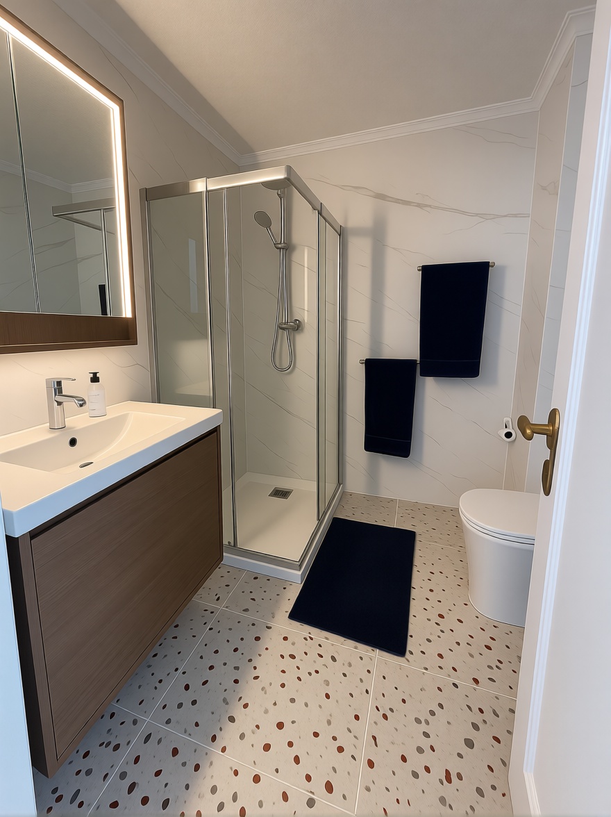Apartamento em primeira linha de praia em Torrevieja — Casa banho