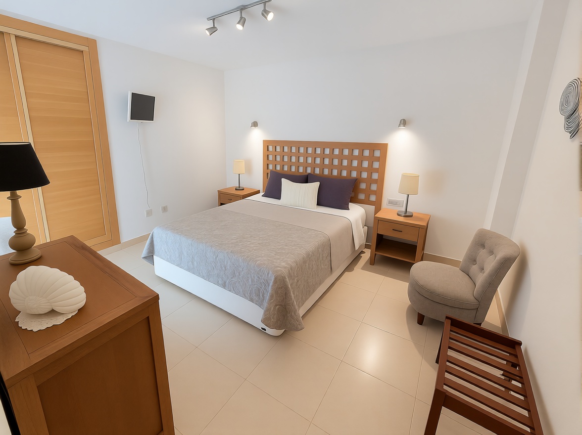 Beachfront flat in Torrevieja — Bedroom