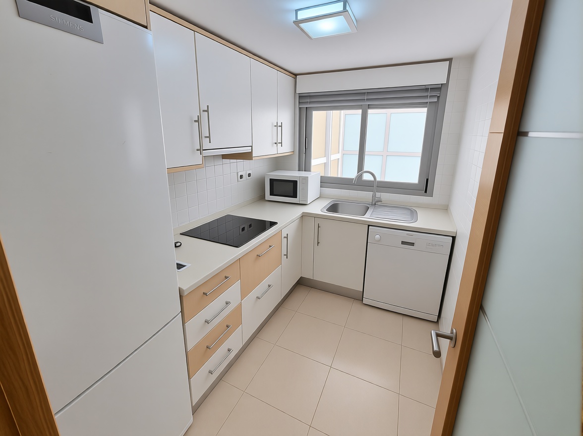 Beachfront flat in Torrevieja — Kitchen
