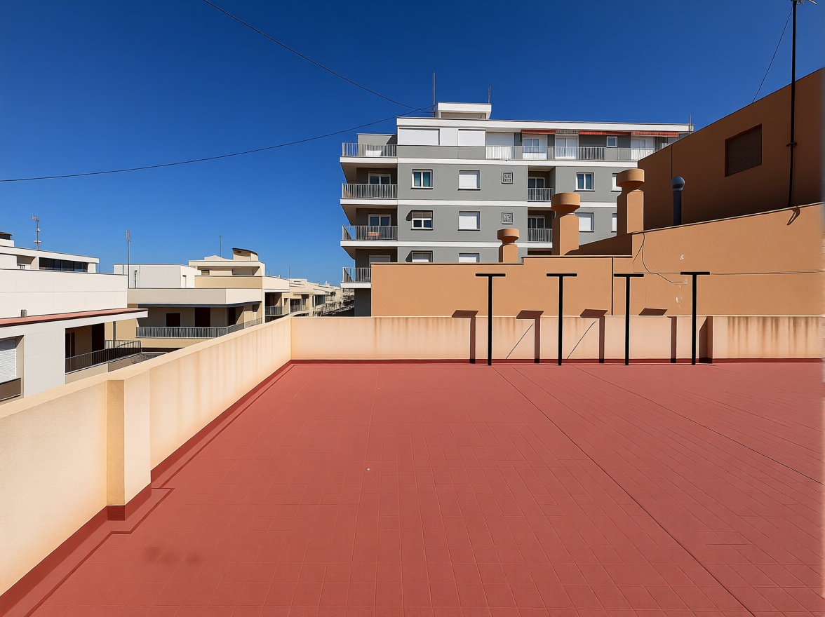 Beachfront flat in Torrevieja — Sea view