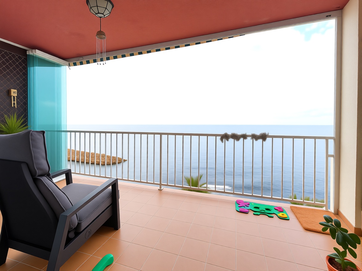 Appartement en première ligne de plage à Torrevieja — Terrasse mer