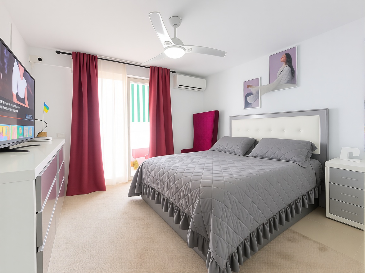 Appartement en première ligne de plage à Torrevieja — Chambre