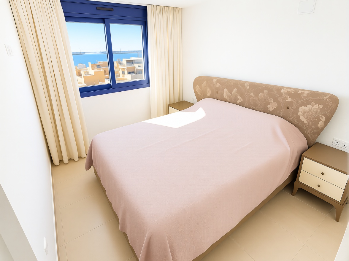 Wohnung in erste Strandlinie in Orihuela — Schlafzimmer