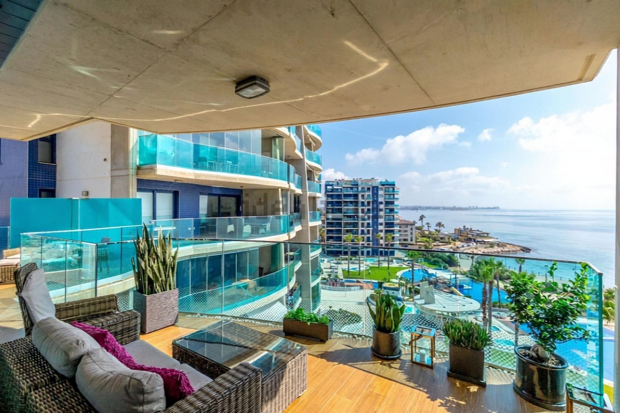 Beachfront flat in Torrevieja
