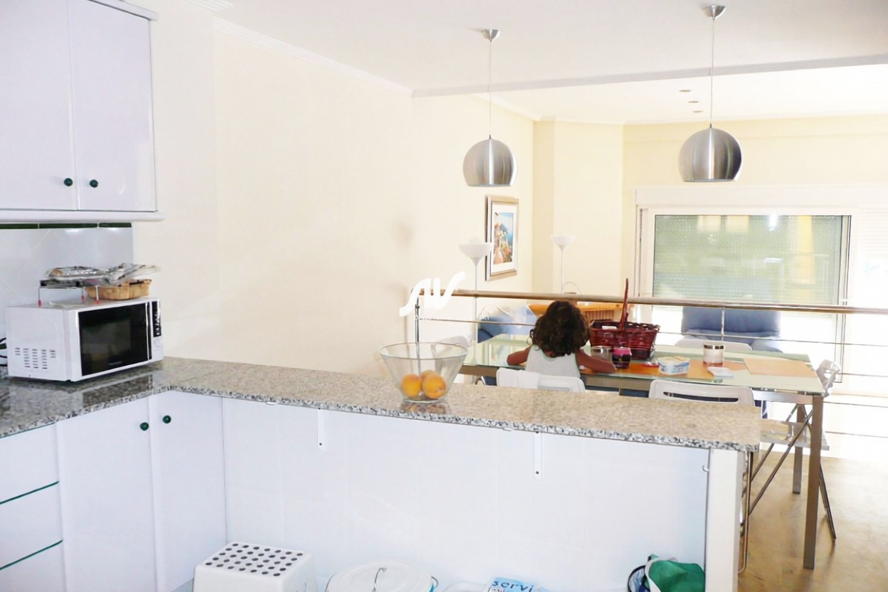 Chalet with direct beach access in Orihuela — Kitchen