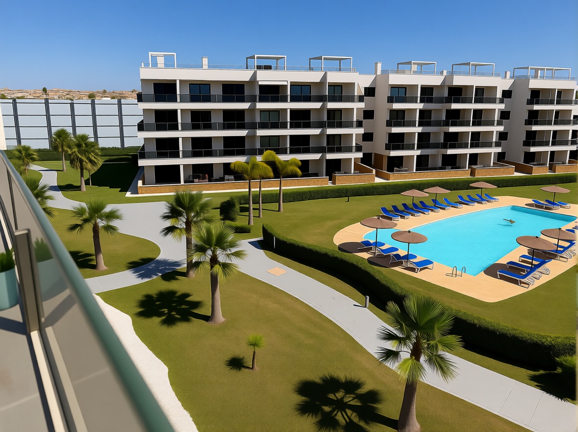 Penthouse in erste Meereslinie in Orihuela — Pool