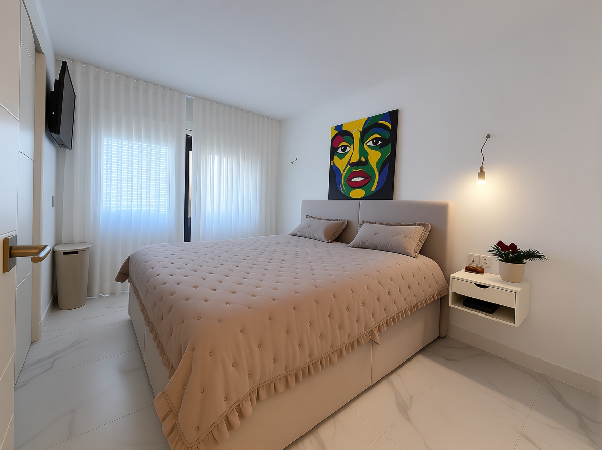 Wohnung in erste Strandlinie in Orihuela — Schlafzimmer