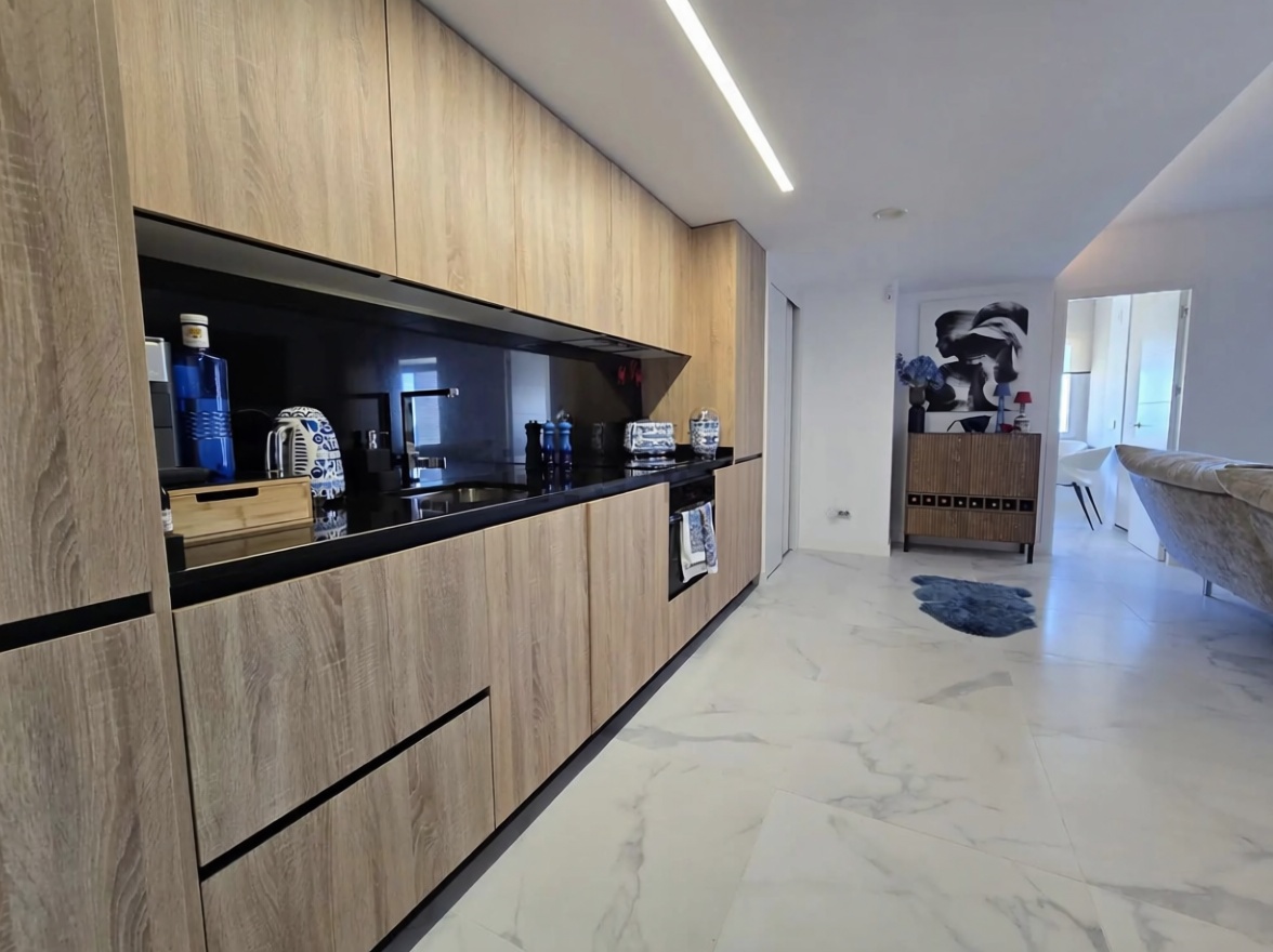 Wohnung in erste Strandlinie in Orihuela — Küche