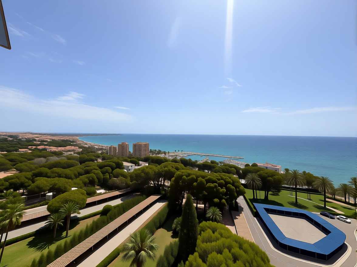 Piso en primera línea de playa en Orihuela Costa — Vista mar