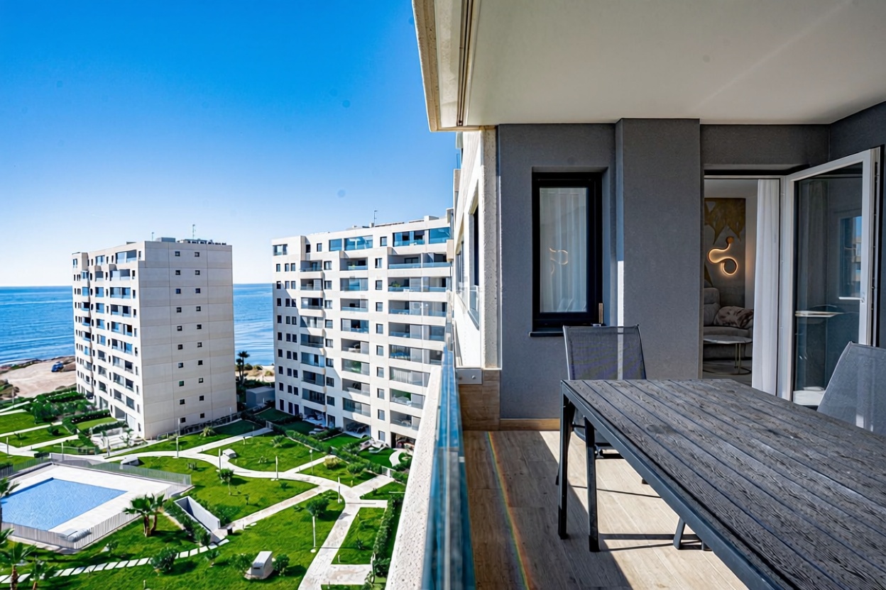 Appartement en première ligne de plage à Orihuela