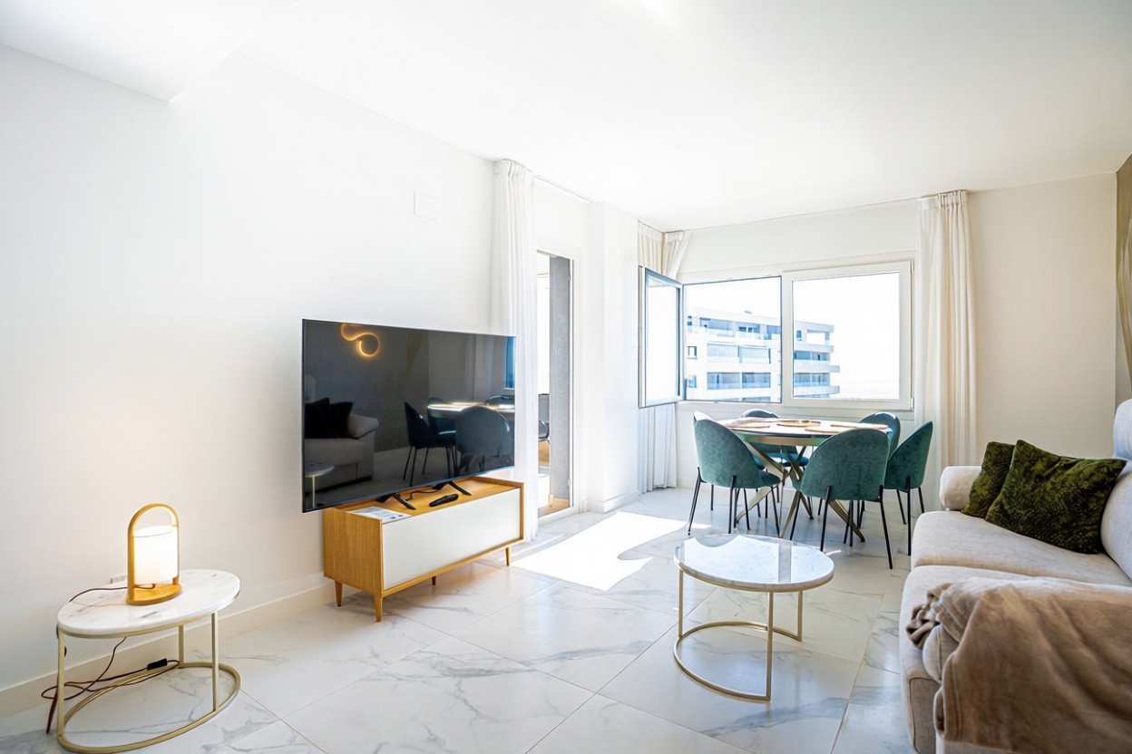 Appartement en première ligne de plage à Orihuela — Terrasse mer