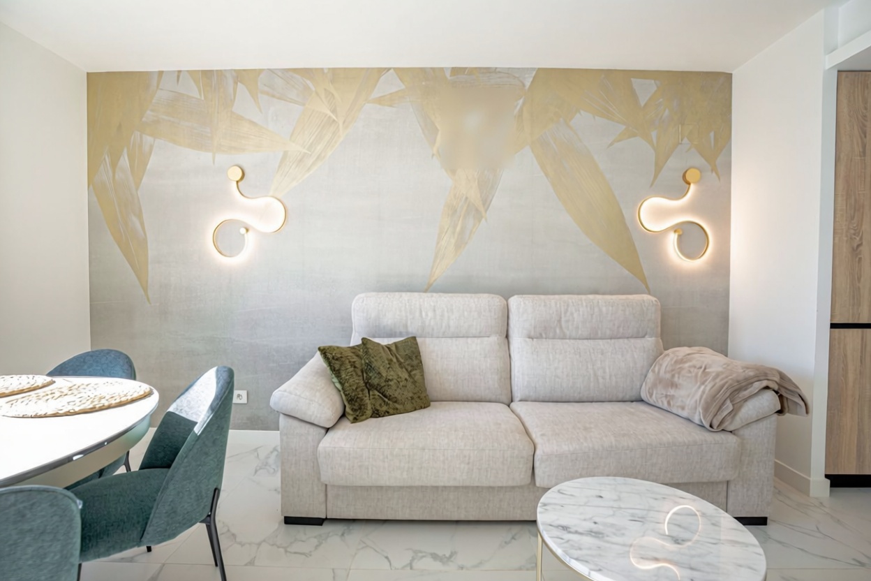 Appartement en première ligne de plage à Orihuela — Chambre