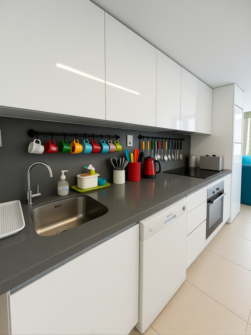 Apartamento em primeira linha de praia em Torrevieja — Cozinha