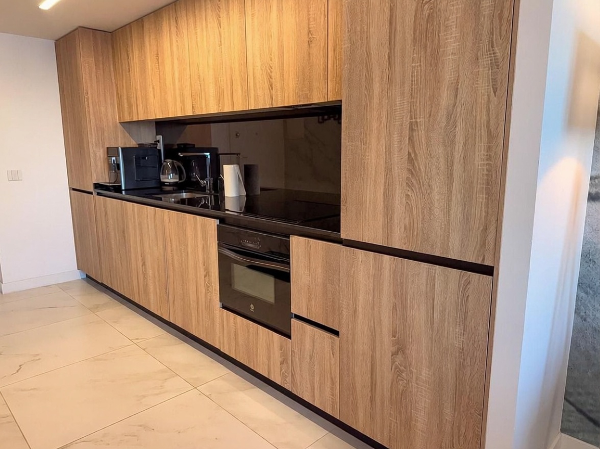 Appartement en première ligne de plage à Orihuela — Cuisine
