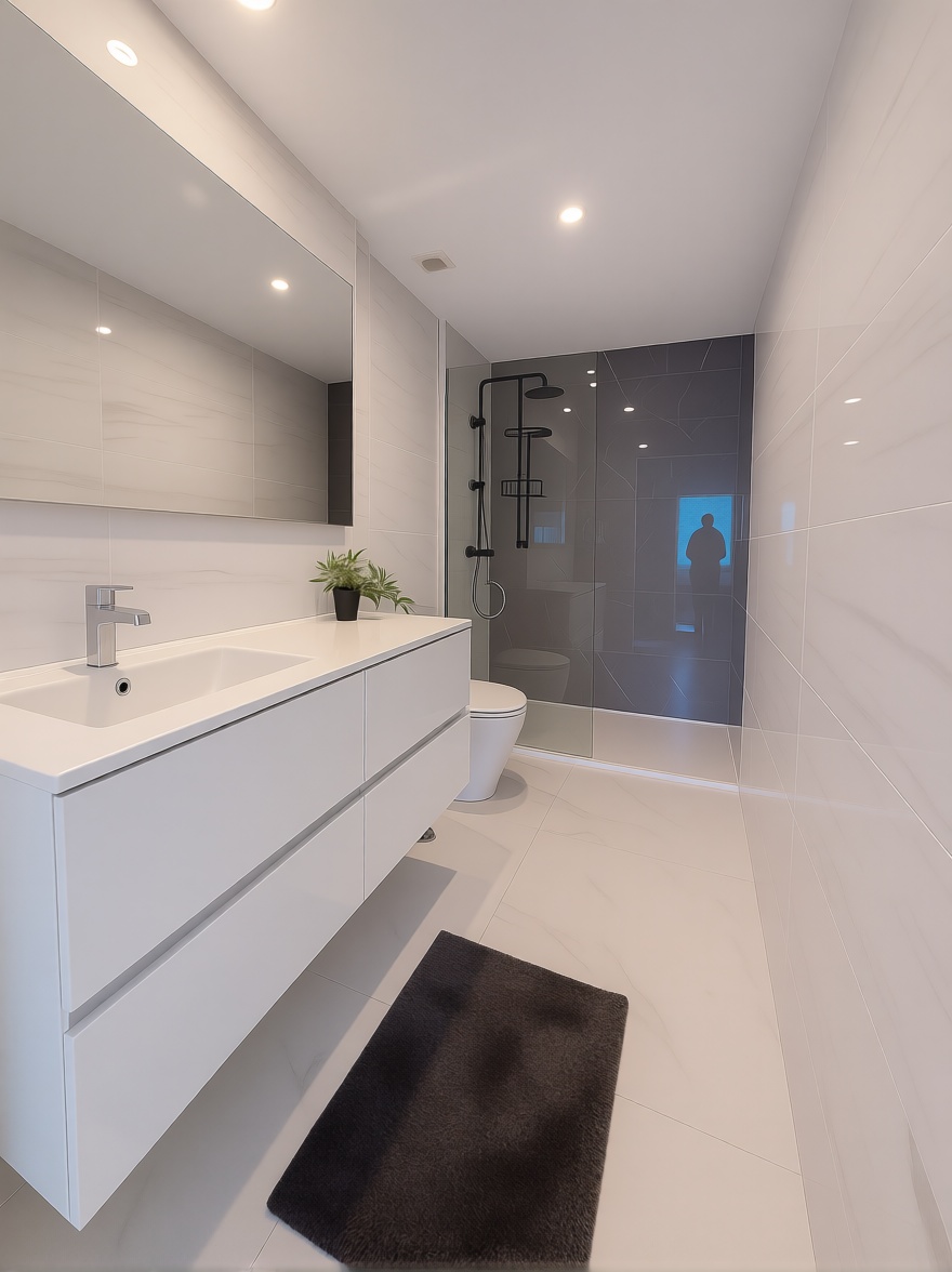 Appartement en première ligne de plage à Orihuela — Sanitaires