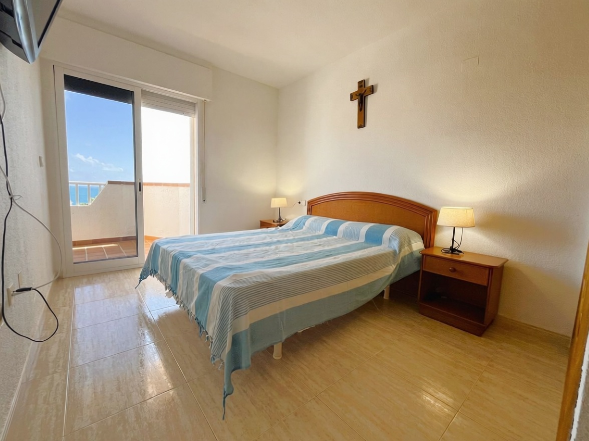 Chalet com acesso direto à praia em Orihuela — Quarto