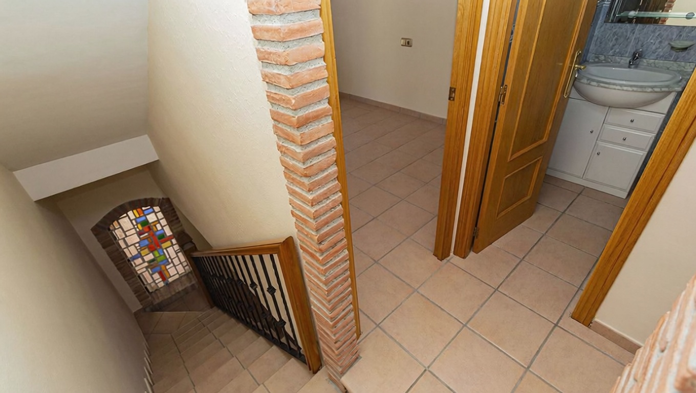 Chalet con acceso directo a playa en Pilar de la Horadada — Dormitorio
