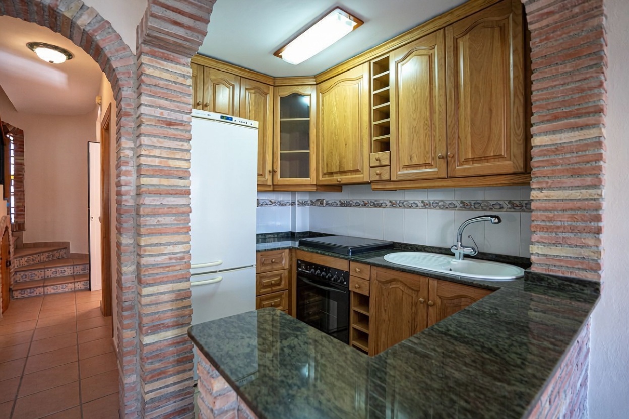 Chalet con acceso directo a playa en Pilar de la Horadada — Cocina
