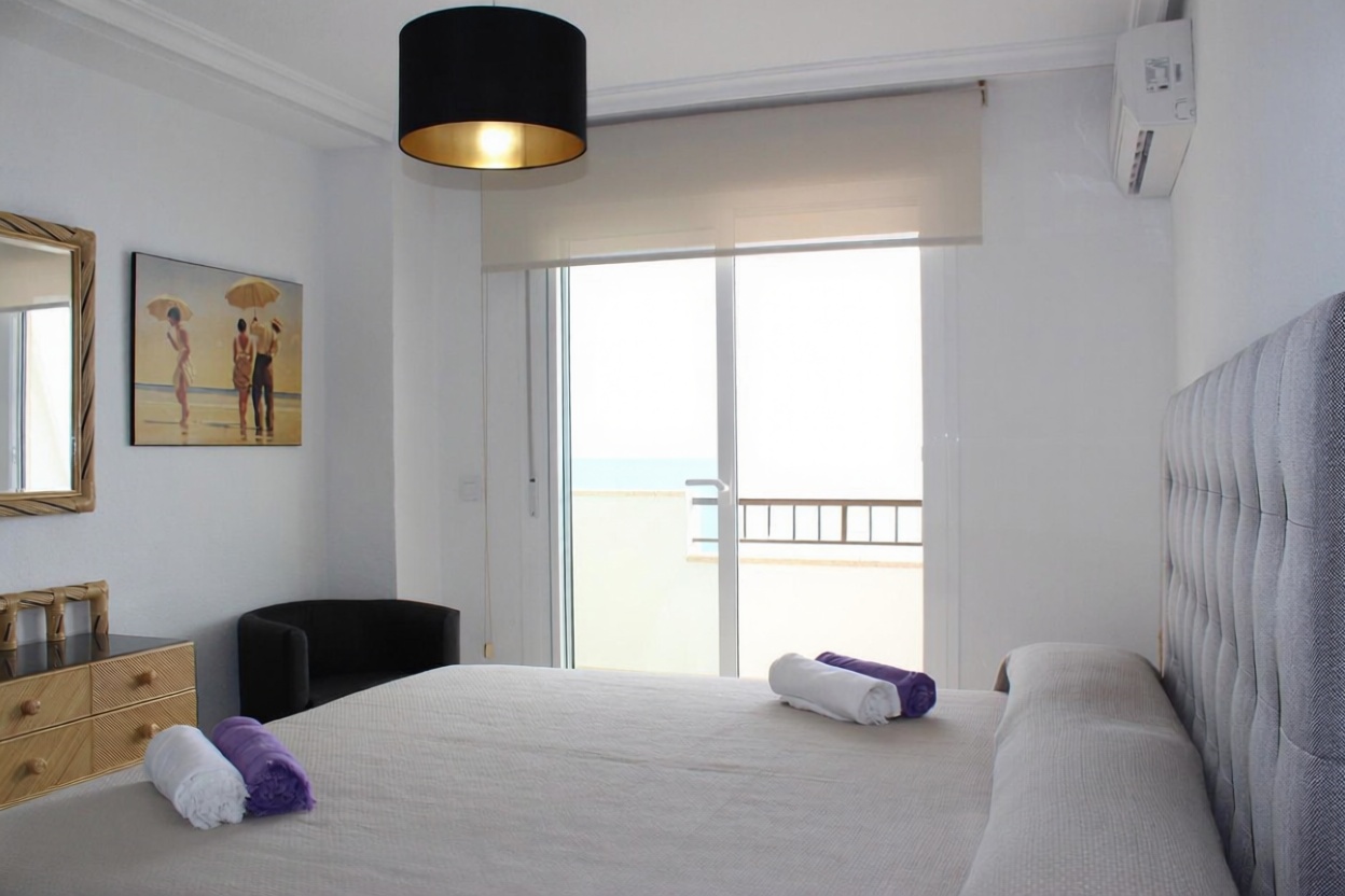 Wohnung in erste Strandlinie in Pilar de la Horadada — Schlafzimmer